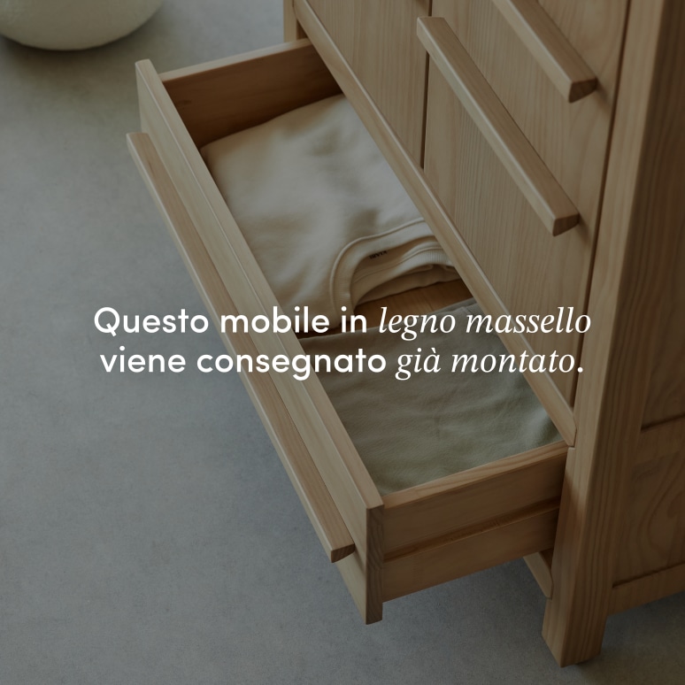 Qong - Armadi in pino massello