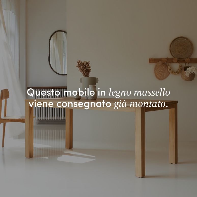 Eden - Tavolo in teak massello 6/8 pers.