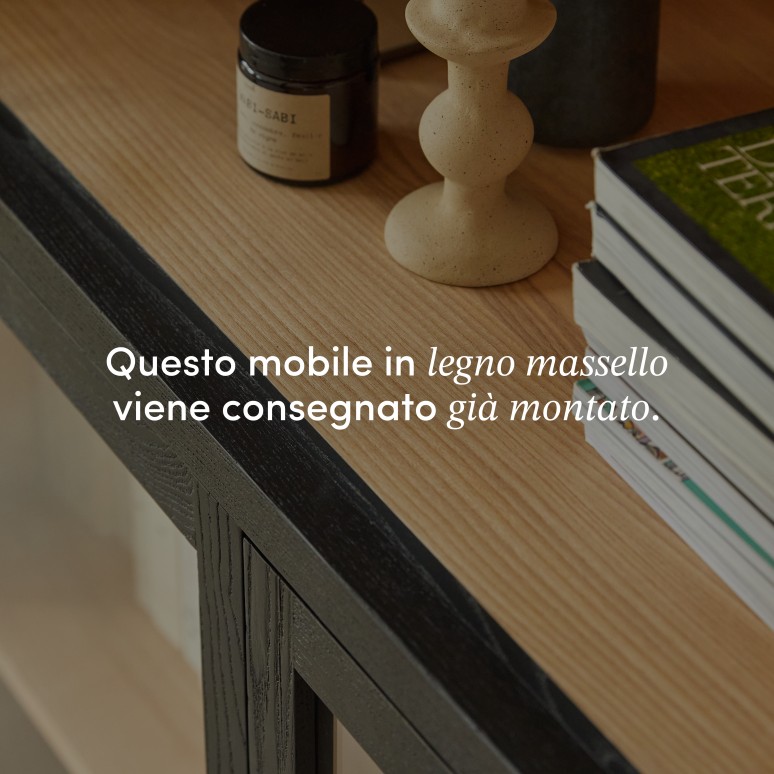 Carmen - Libreria in frassino massello