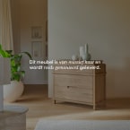 Achille - Commode van massief teak