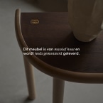 Opéra - Massief eiken consoletafel