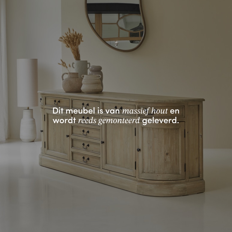 Celeste - Grenen buffetkast 225 cm