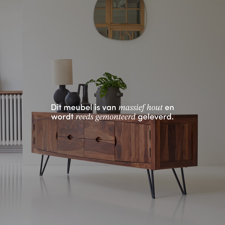 Bonnie - Massief palissander tv-meubel 180 cm