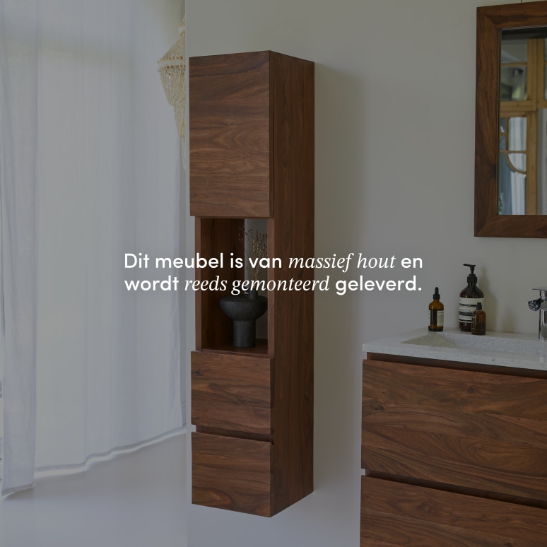 Nova - Kolomkast van massief palissander