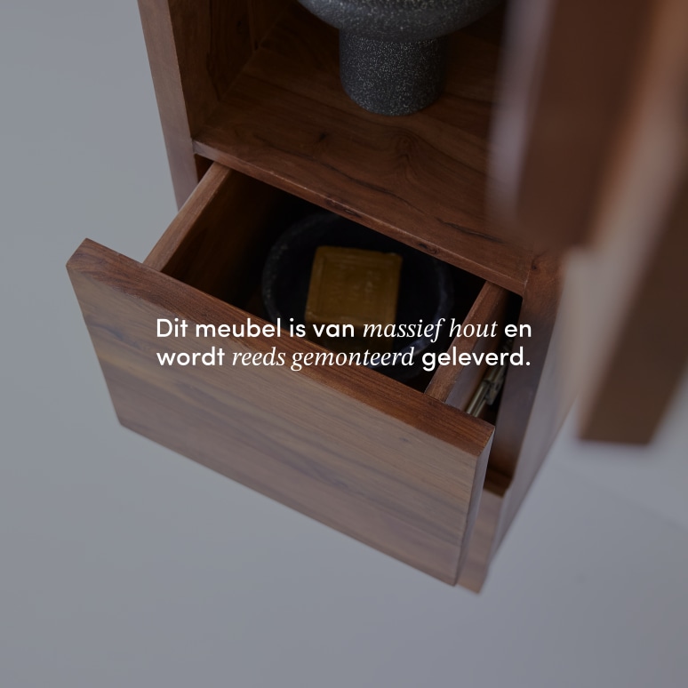 Nova - Kolomkast van massief palissander