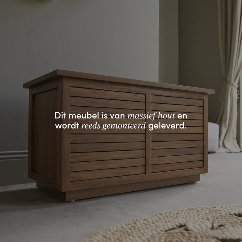 Loggia - Massief acaciahout kist