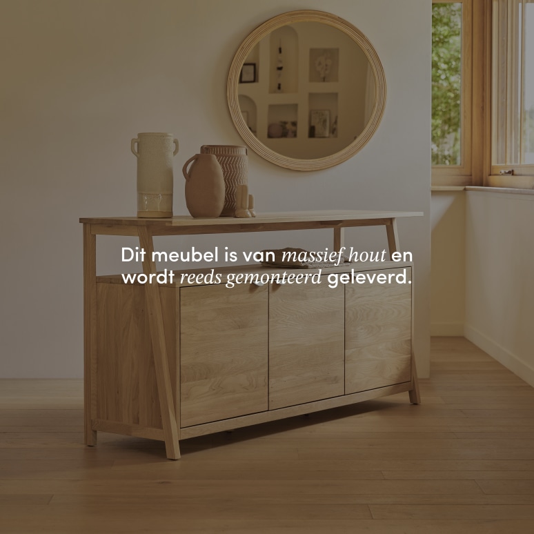 Pola - Massief eiken buffet 165 cm