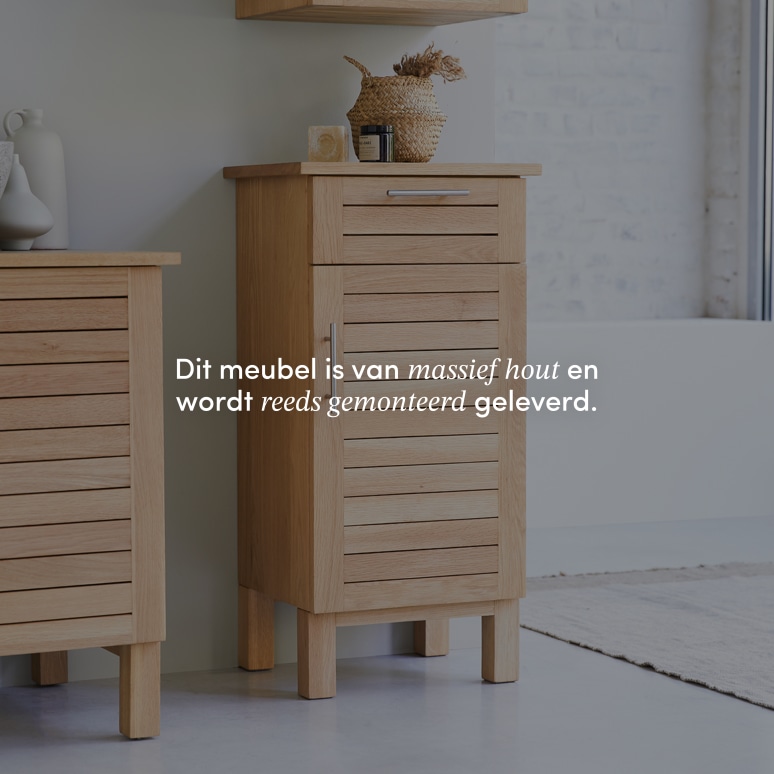 Soho - Massief eikenhouten onderkast