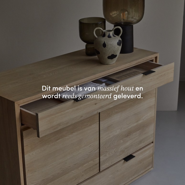 Senson - Massief eikenhouten buffet 120 cm