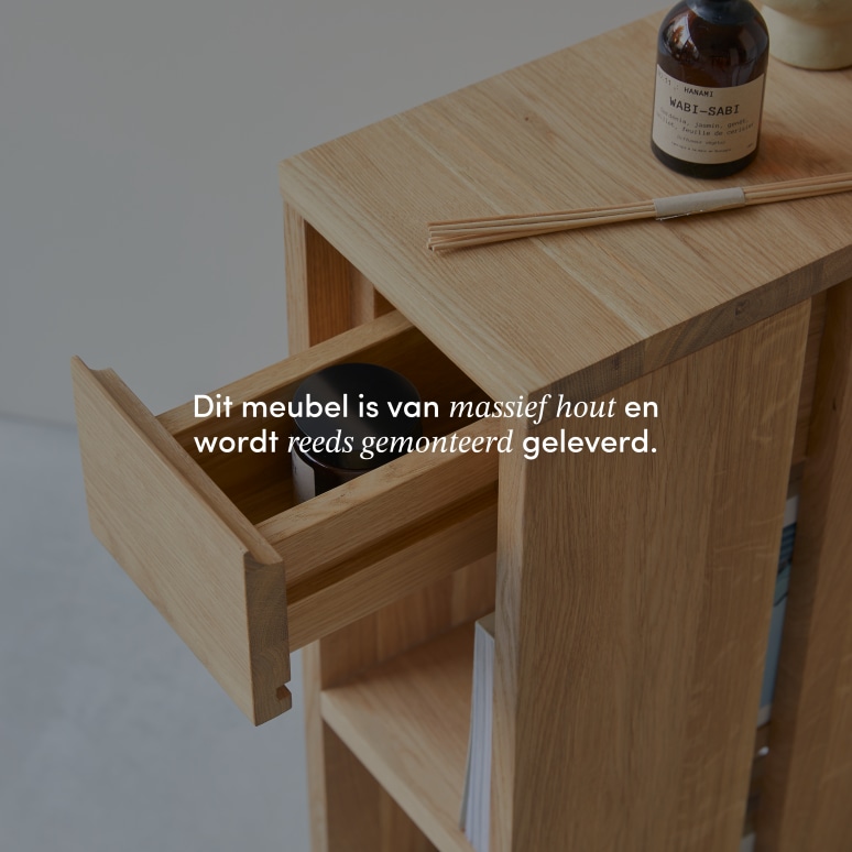 Eden - Massief eiken banktafel