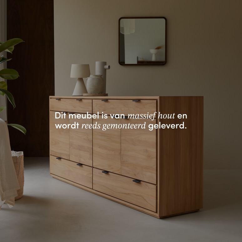 Senson - Massief teakhouten buffetkast 200 cm