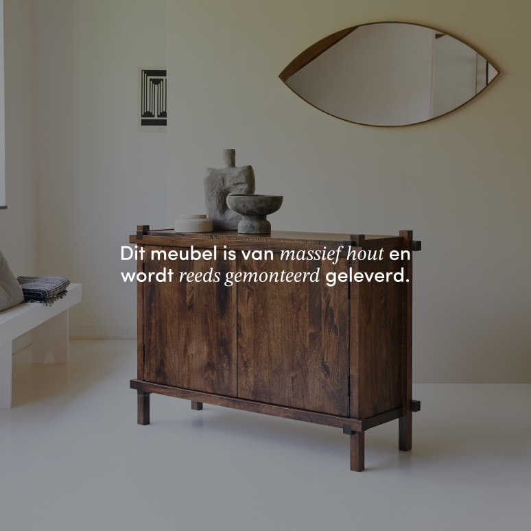 Arko - Buffetkast van massief mangohout 120 cm