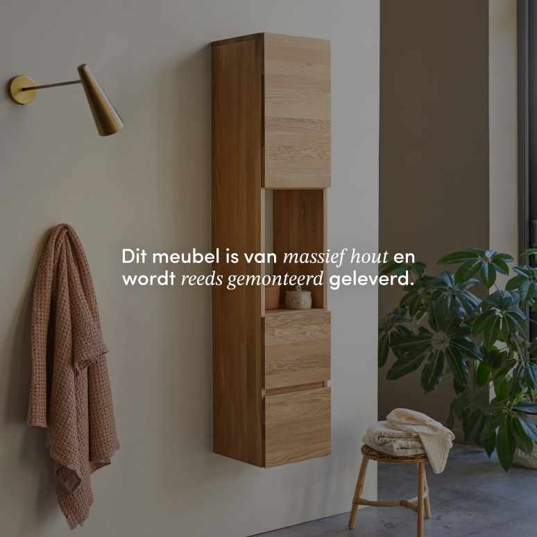 Nova - Kolomkast van massief eiken