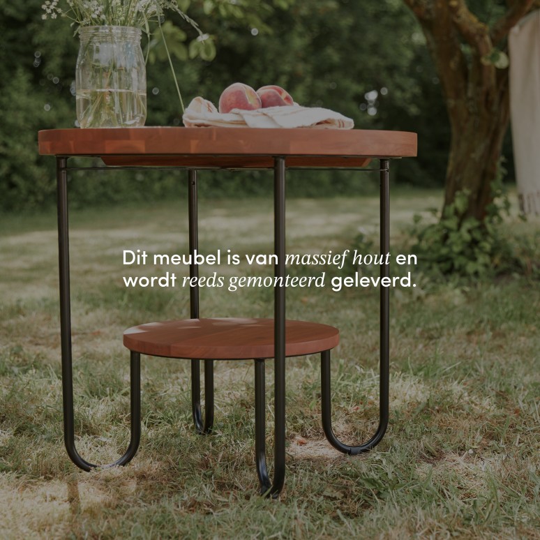 Key Wood - Tuinsalontafel van massief acacia