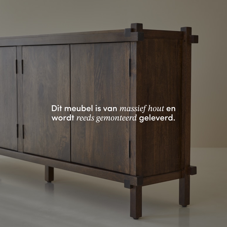Arko - Buffetkast van massief mangohout 190 cm