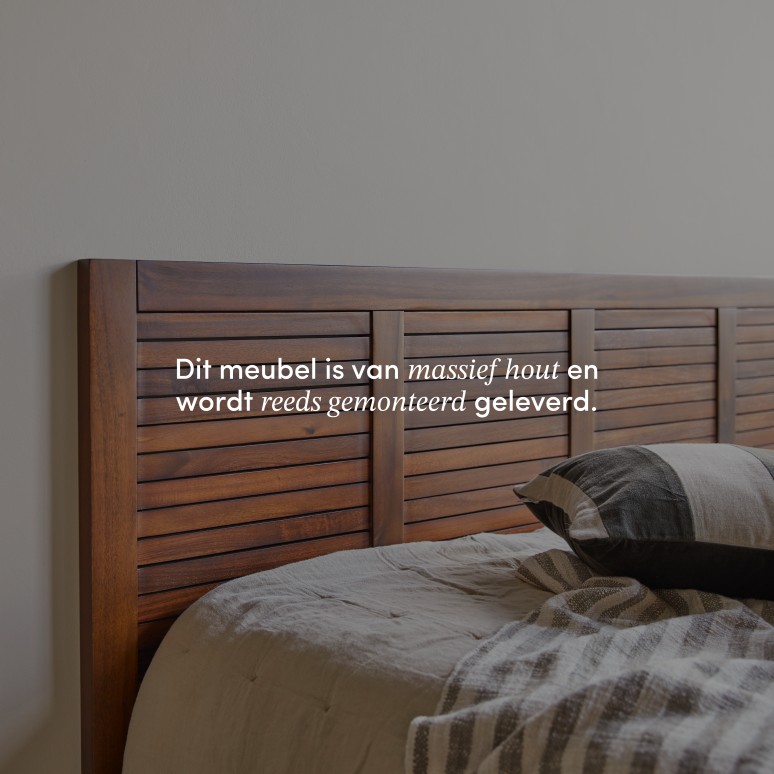 Loggia - Hoofdbord van massief acaciahout 180 cm