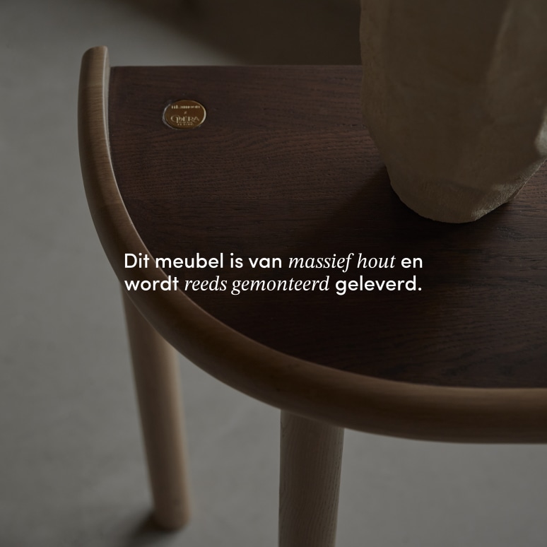 Opéra - Massief eiken consoletafel