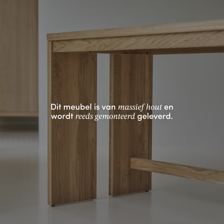 Eden - Massief eiken kinderbureau 160 cm