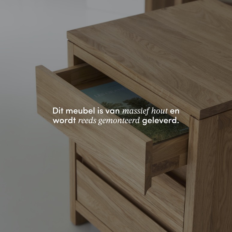 Eden - Ladeblok van eiken voor kinderen