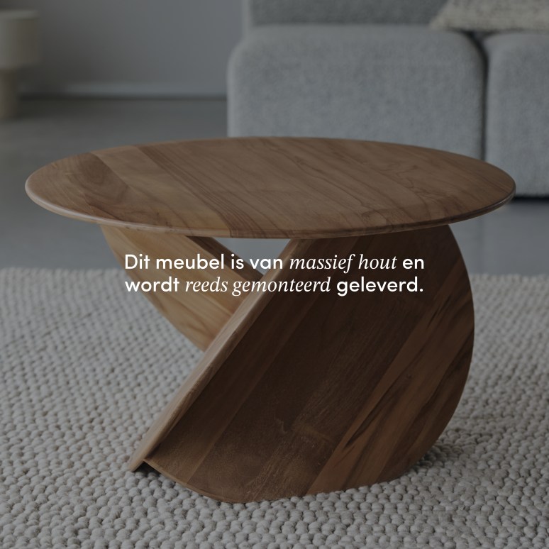 Gonzague - Salontafel in massief teak, klein model
