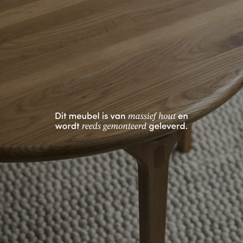 Clara - Massief eiken salontafel