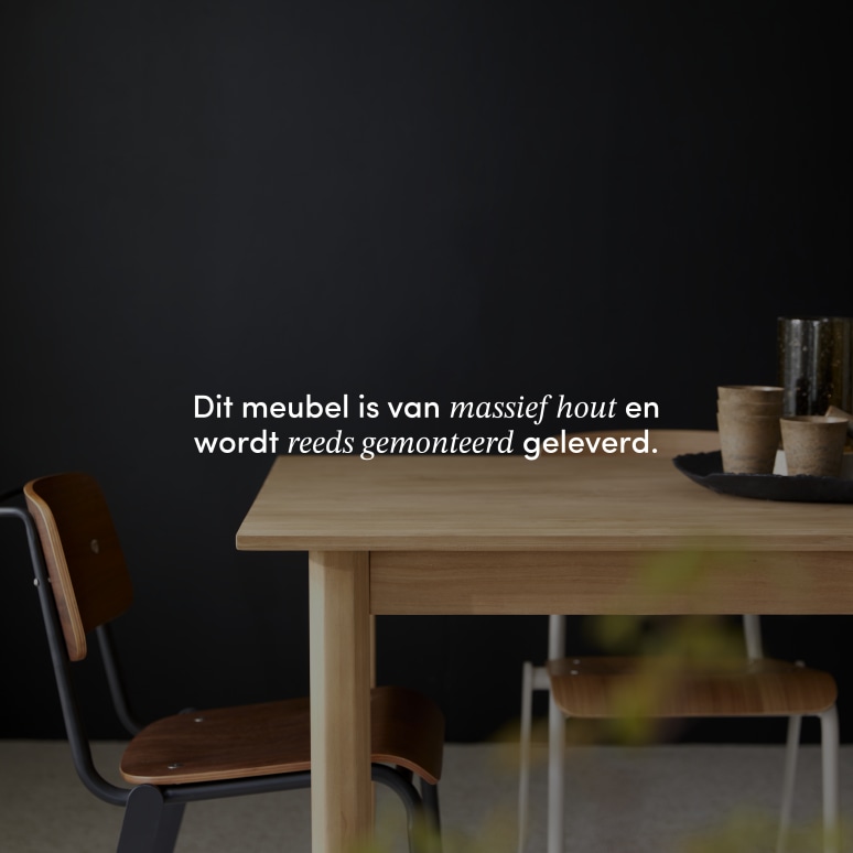 Noah - Uitschuifbare tafel van massief teak 8-10 pers.