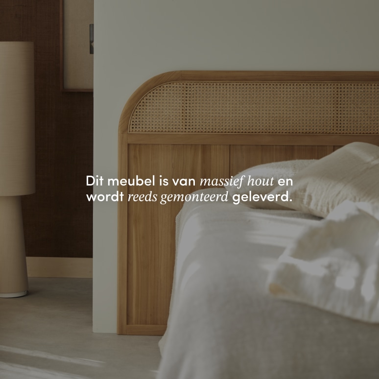 Hector - Hoofdbord in massief teak 170 cm