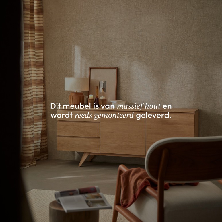 Esmée - Massief eikenhouten dressoir 180 cm