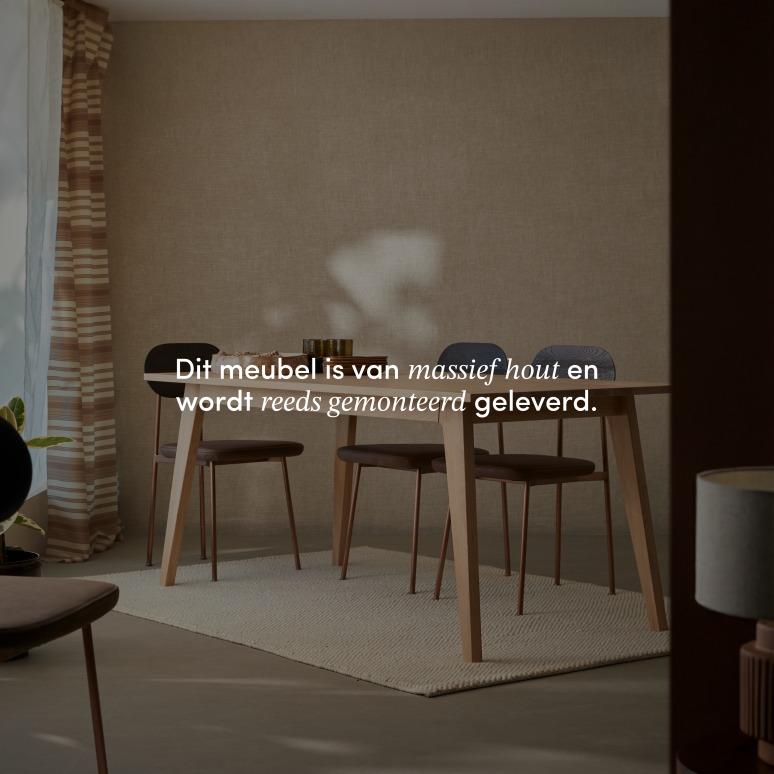 Esmée - Massief eikenhouten tafel 6-8 pers.