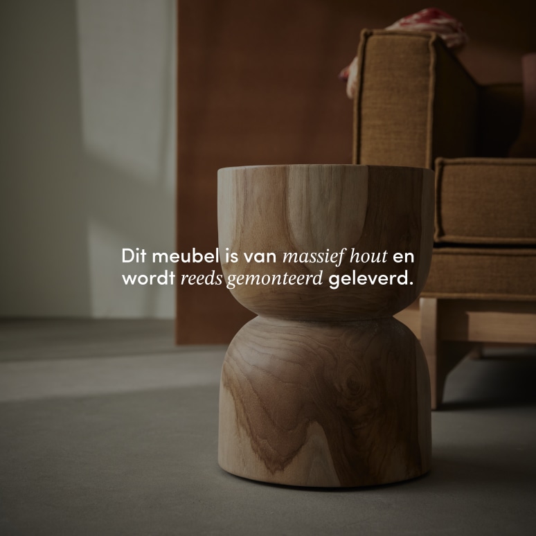 Mare - Bijzettafel van massief teak