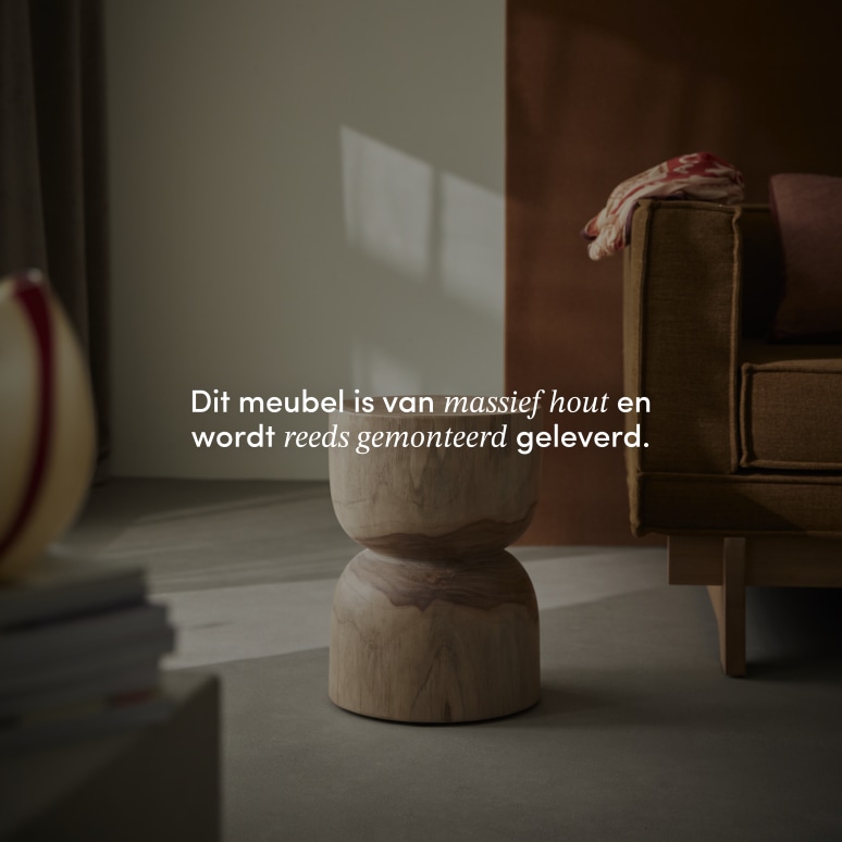 Mare - Bijzettafel van massief teak