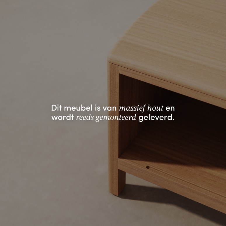 Celestine – Mahoniehouten TV-meubel 130 cm