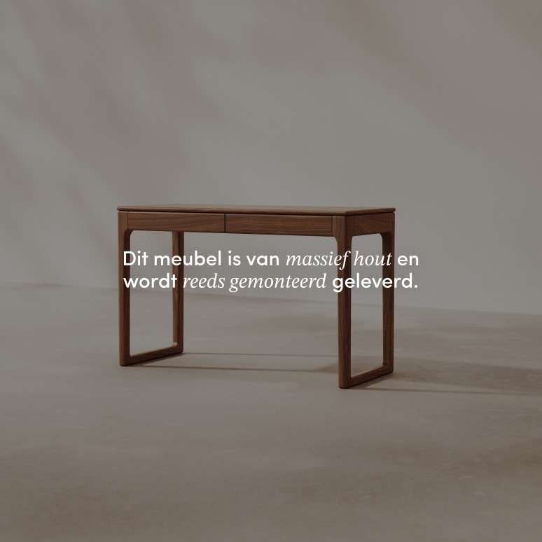 Arto - Bureau van massief notenhout