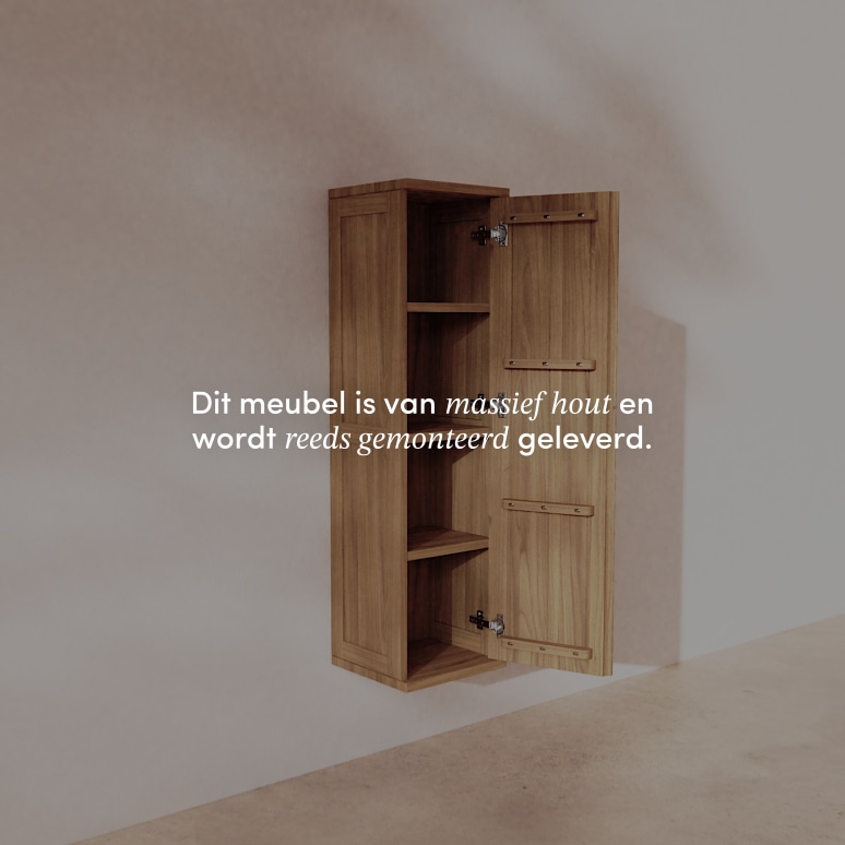 Jacob - Kolomkast van massief teakhout