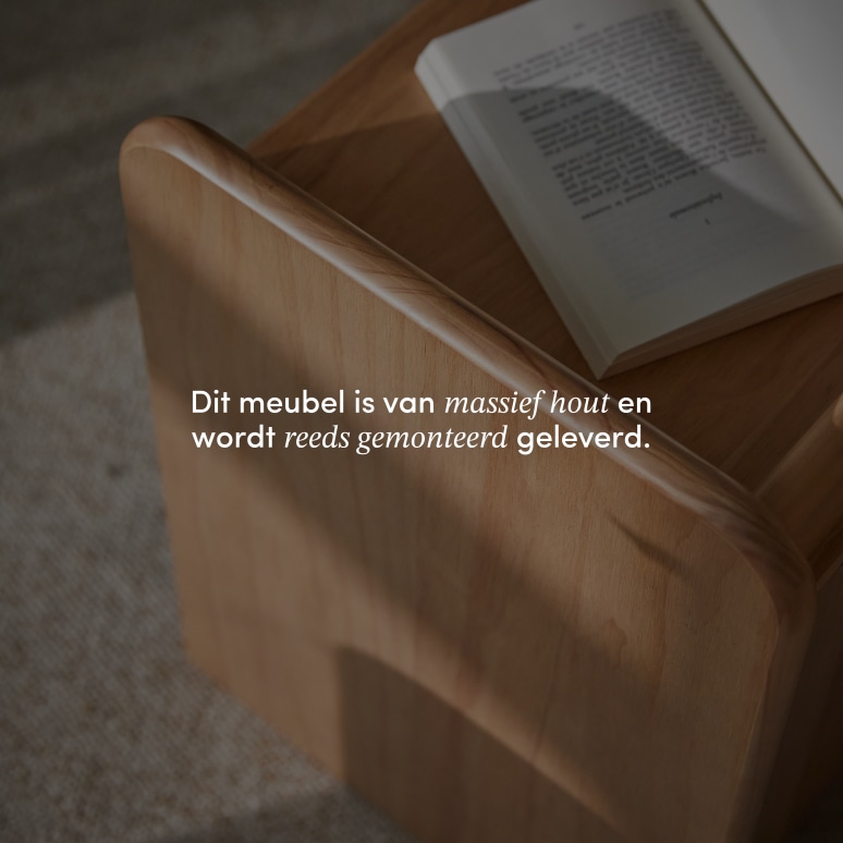 Alfie - Massief dennenhouten nachtkastje