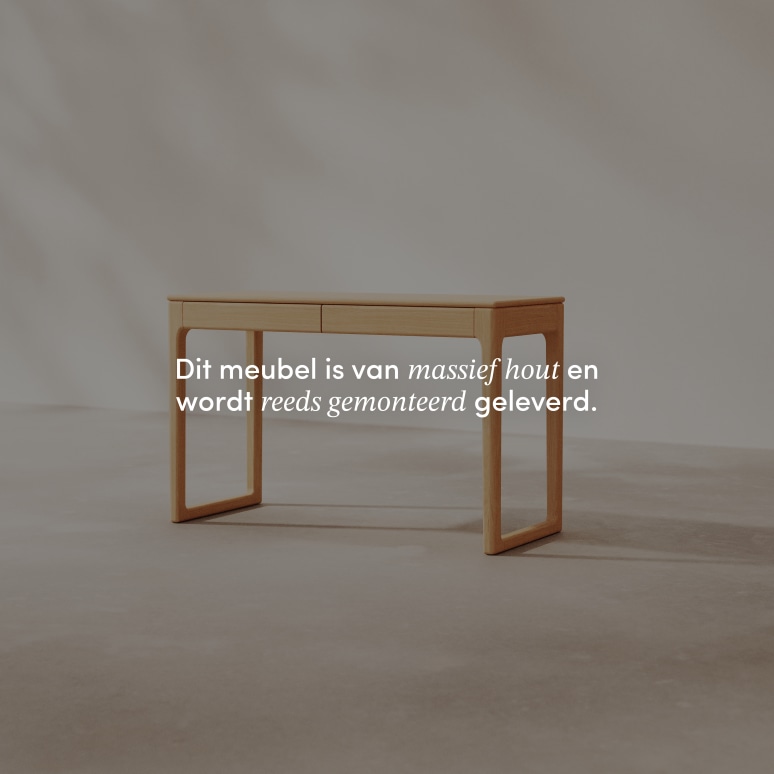 Arto - Massief eikenhouten bureau