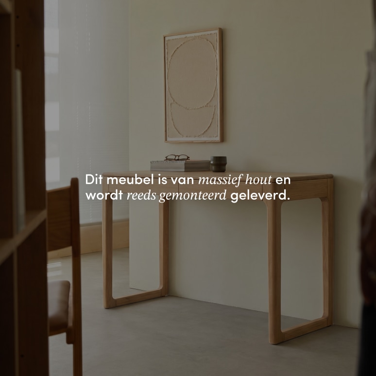 Arto - Massief eikenhouten bureau