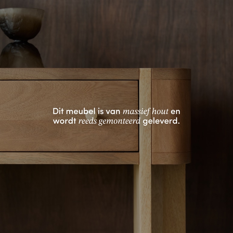 Gaya - Bijzettafel van massief mangohout