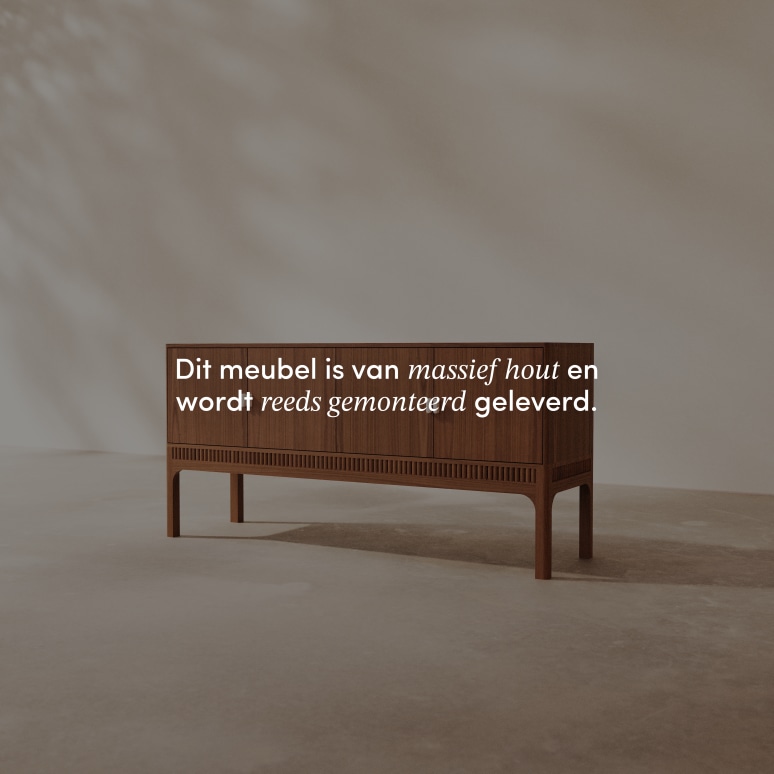 Pippa - Buffetkast van massief acaciahout 160 cm
