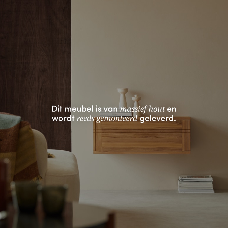 Basic - Teakhouten TV-meubel 80 cm