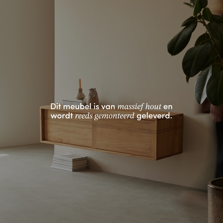 Basic - Teakhouten TV-meubel 140 cm
