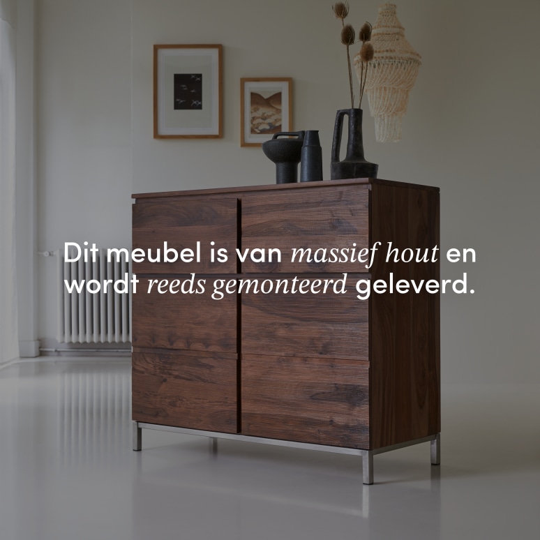 Nova - Dressoir van massief palissander 100 cm