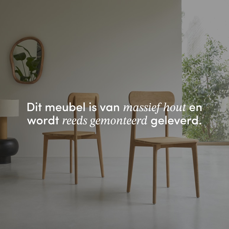 Jonàk - Massief teakhouten stoel