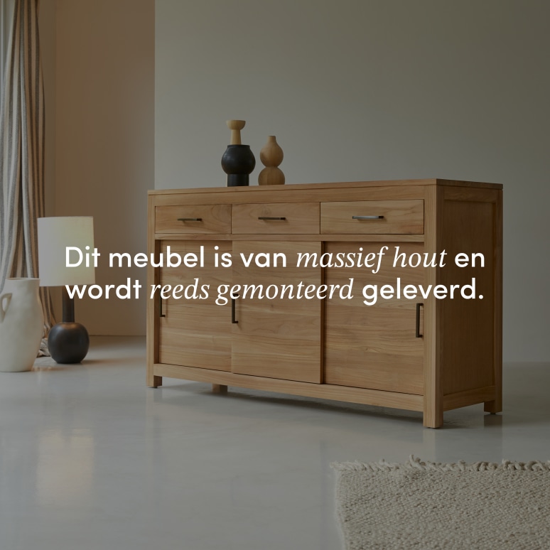 Maë - Teakhouten buffet 150 cm