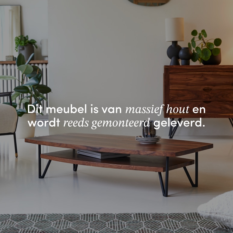 Bonnie - Massief palissander salontafel