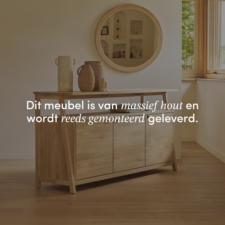 Pola - Massief eiken buffet 165 cm