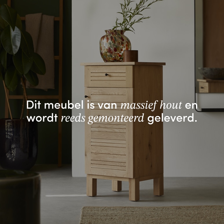 Soho - Massief eikenhouten onderkast