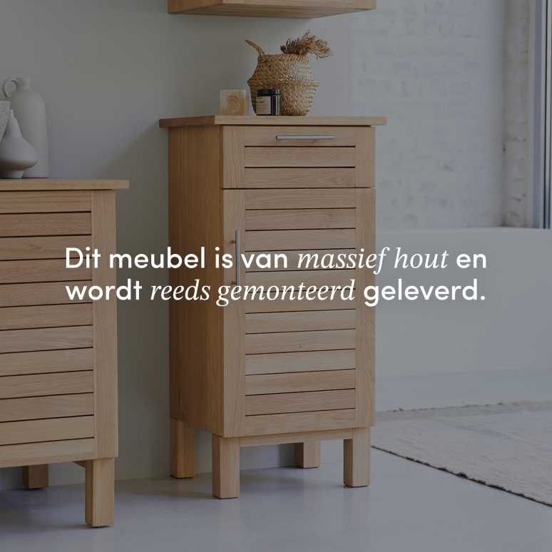 Soho - Massief eikenhouten onderkast