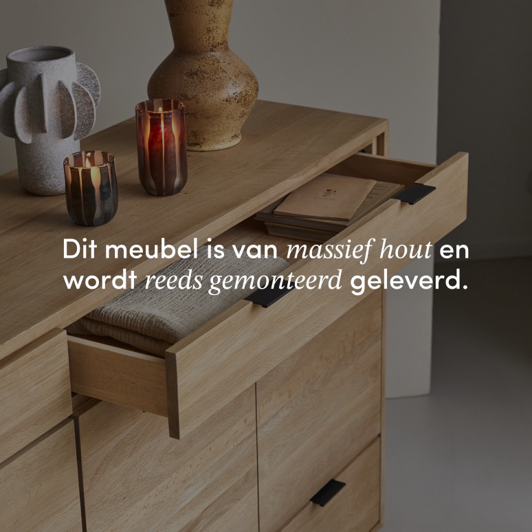 Senson - Massief eikenhouten buffet 200 cm