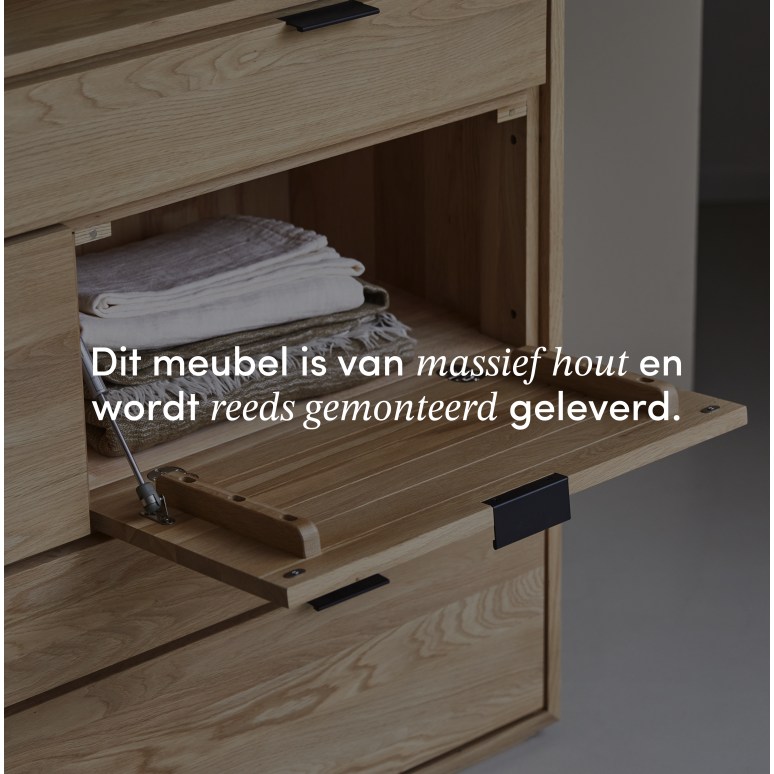 Senson - Massief eikenhouten ladekast